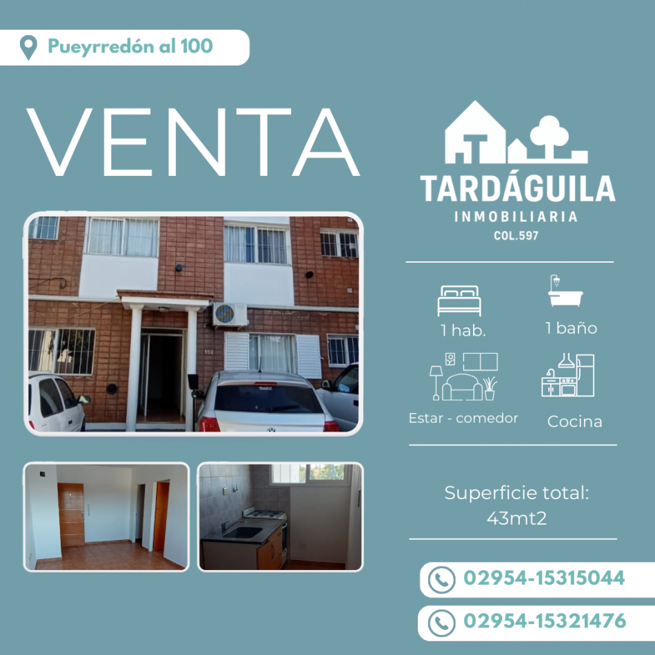 VENDO sobre calle Pueyrredon