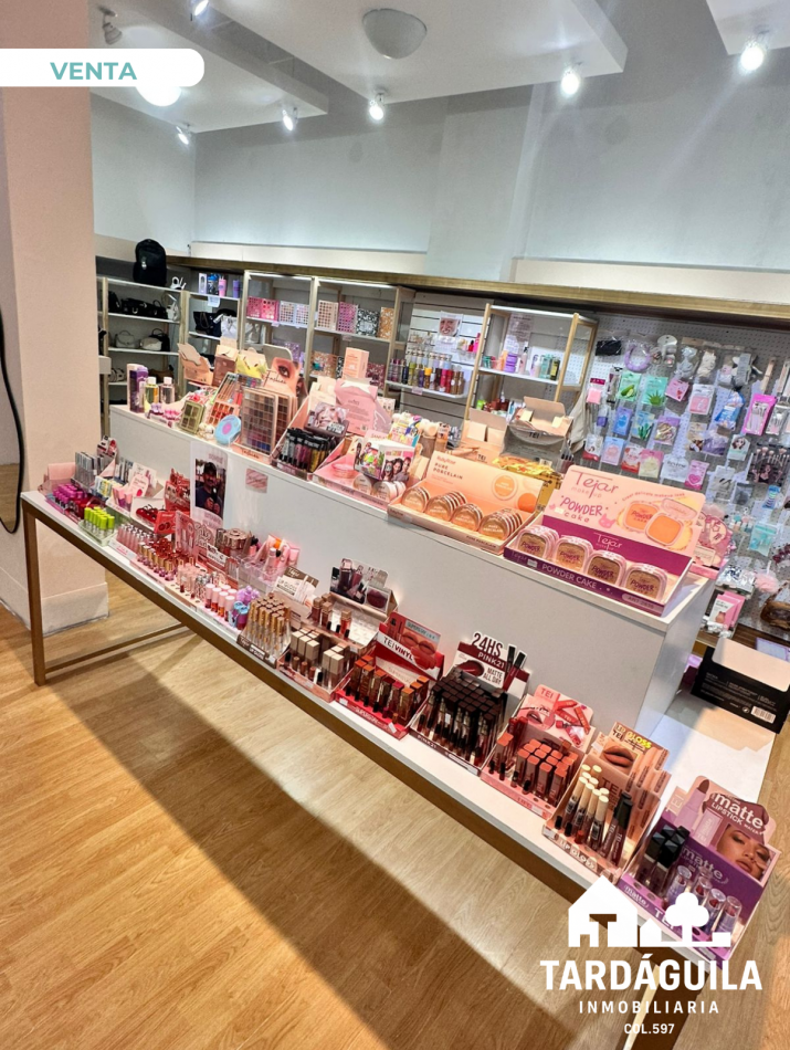 Venta fondo de comercio: rubro cosmeticos