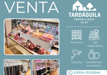 Venta fondo de comercio: rubro cosmeticos