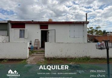 Casa en alquiler