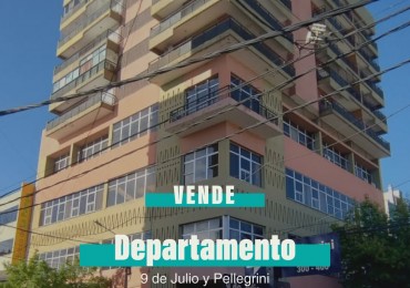 VENDE hermoso dpto sobre Pellegrini y 9 de julio 